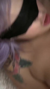Inked slut gets punished by horny maledom