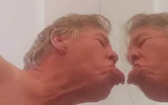 Epic Long Form Masturbating and Licking up My Cum on a Mirror