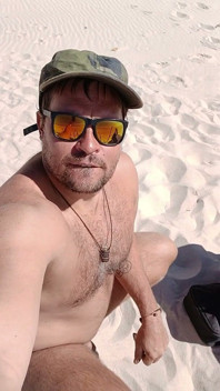 Gorący orgazm na plaży