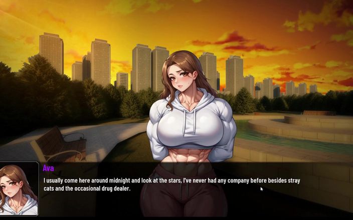Cum in Futa: Futanari musculare creștere lume Femboy Hentai joc Ep.3 de formare...