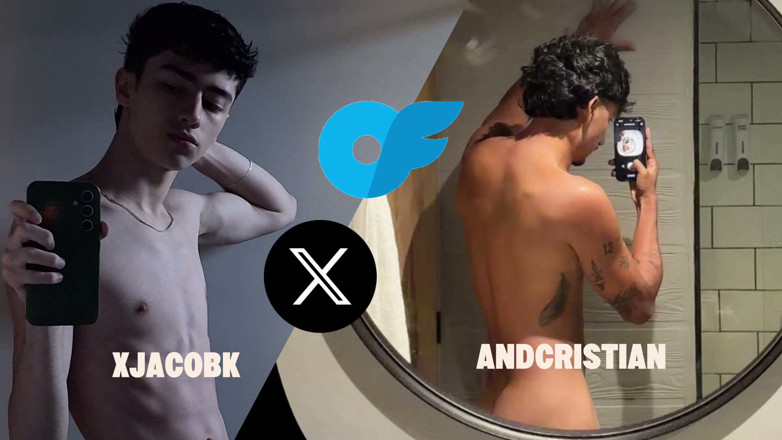 Andcristiann: เขารักการจูบพี่เลี้ยงชายแท้ของเขามาก