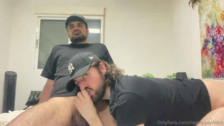 Nenesgaymers: Sucking Fat Cock and Cumshot in the Ass