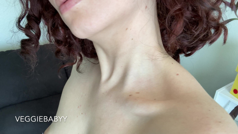 Veggiebabyy: 넥과 쇄골 페티쉬 4K