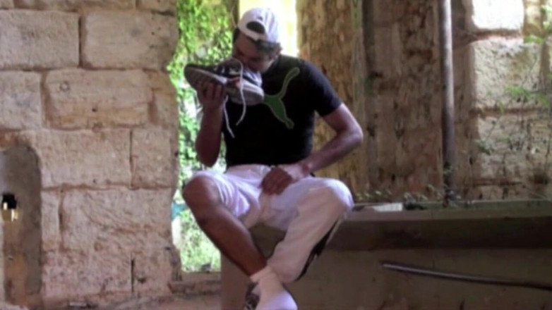 Sneaker gay: Scally garoto fodido pelo pau XXL de Matt Surfer