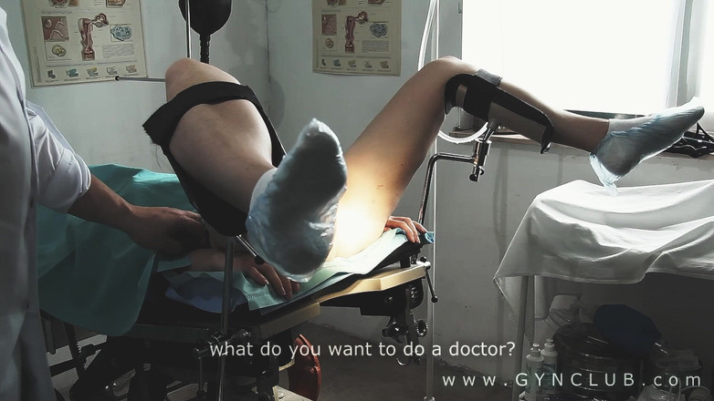 Medical fetish studio gynclub: Tvrdá gynekologická zkouška