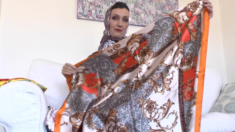 Lady Victoria Valente: Exciting Satin Scarf Games! Lady Victoria Valente