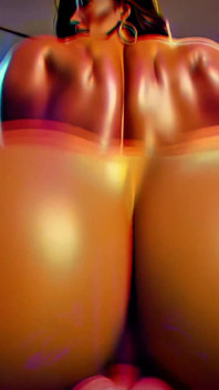 Ebenové milfky s velkým zadkem - Kouření a šukání - Animované porno (ASMR Zvuky) (generováno 4K AI)