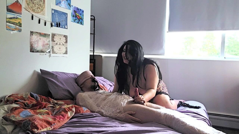 MyPrejacBoyfriend: Orgazm sonrası mumyalanmış!