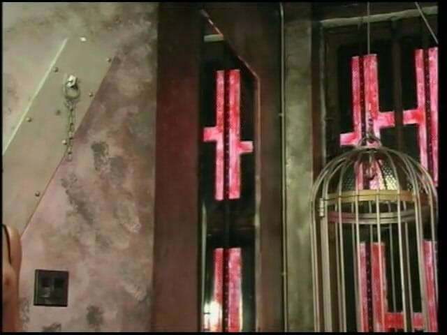Dark Dungeon Secrets: Big tits hottie getting ready for BDSM session