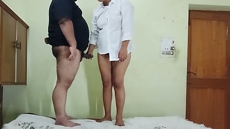 AnnielLo: College Girl Rides Standing Cowgirl on Her Boyfriend’s Friend