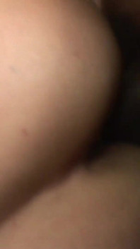 Big ass brunette fucked and sprayed from his BBC