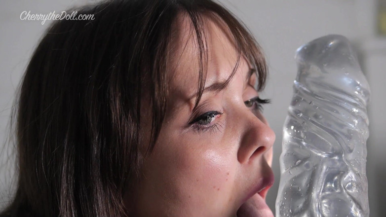 Cherry The Doll: Glam Dildo Licking