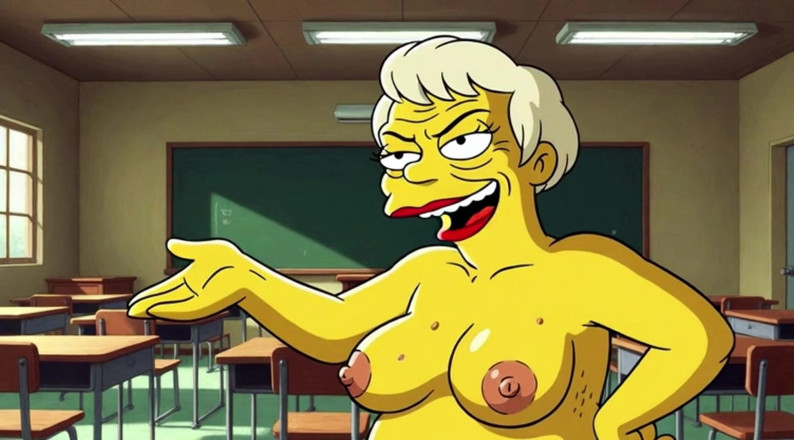 AI Porn: Мультяшные зрелые в стиле ai ретро