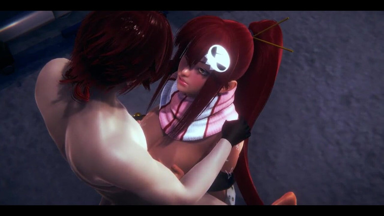 HentaiTubes: Tengen toppa gurren lagann hentai - yoko bir depoda seks yapıyor -...