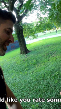 Žádám náhodnou argentinskou dívku, aby hodnotila mého ptáka na veřejnosti!