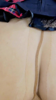 De sexy panty van stiefzus!