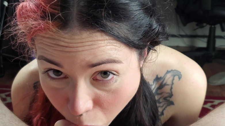 Innocenttemptation: Cận cảnh ướt át pov thổi kèn ăn tinh
