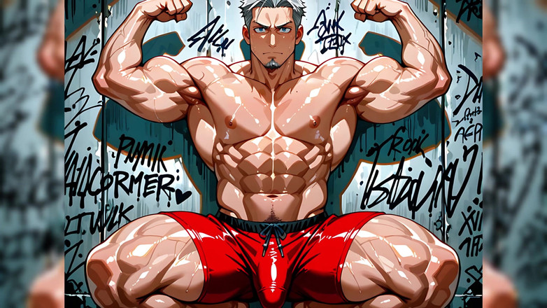 Erotic Man: Büyük kaslı yapay zekalı erkekler