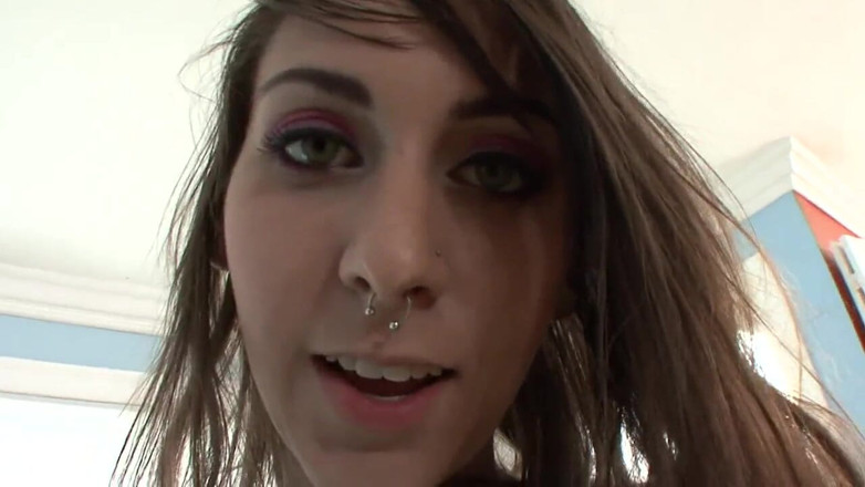 Real Anal Stories: Pierced chick smashed in her ass hole