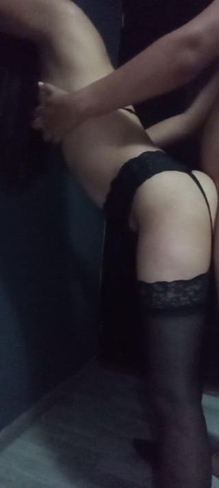 Mxfun30: Sexy milf with lingerie fucked from behind