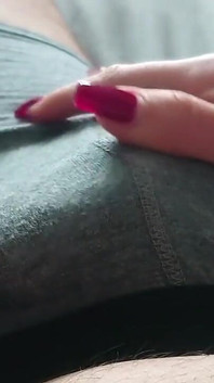 Morning Adventure: He Cums in Pants!