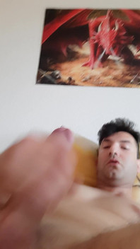 Every Morning When I Wake up, My Cock Is Hard and Huge and My Balls Are Filled with Cum.