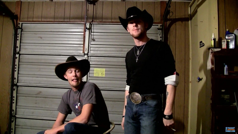 Straight naked thugs: Perbandingan kontol cowboy