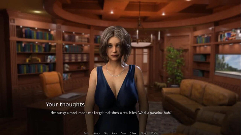 Dirty GamesXxX: Связанная студентка: студент трахает его директора в ее офисе, эпизод 42
