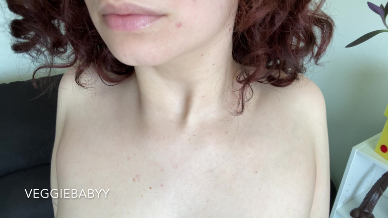 Veggiebabyy: Feticcio del collo e della clavicola 4K