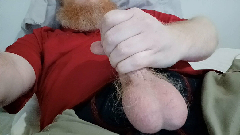 Johnny Red: Mengusap zakar besar saya untuk awak Johnnyred883 batang besar Ginger...