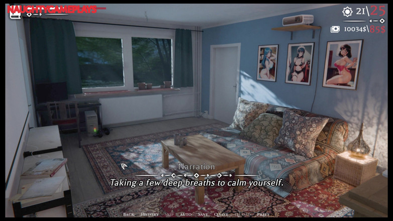 Naughty gameplays: Awek saya sukakan gari (bahagian 02) - oleh 395games