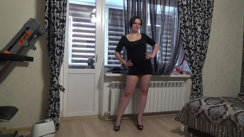 Sexy Milf: The sexiest my outfit N1 Modeling little black dress for...