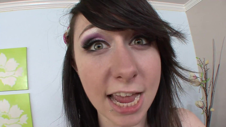 Xtime Network: Cum in mouth for the small titted brunette with bigger...