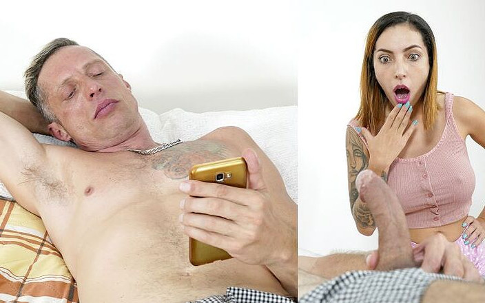 Amopornobr: Stepsister Gets Horny Knowing That Her Stepmother Is Fucking in...