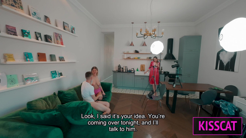 KissCat: S6e2 Bts Ч. 1: Zlata Shine Прибытие, Выбор Наряда И Соблазняет И Минет На Диване