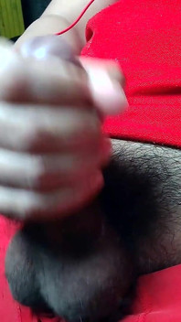 This Young Man Hasn't Masturbated for a Long Time, and Finally His Cock Cums a Lot of Sperm