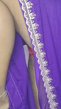 Chek Out My New Saree Do You Like It