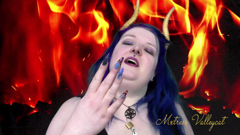 Mxtress Valleycat: Succubus Lets You Out of Chastity