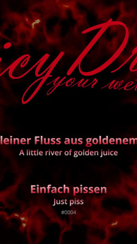 Une petite rivière de jus d’or