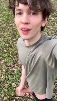 Early Spring in Easter Europe Forests Your Fairy Boy Jerking Alone in the Woods, Alone?