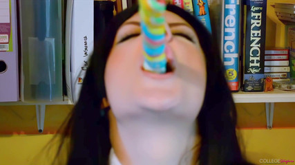 College Uniform: Video rekaman seks mahasiswi hot samantha bentley