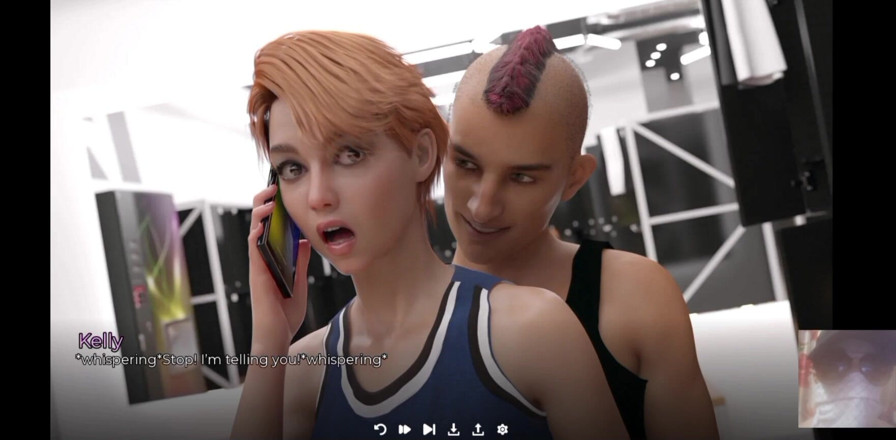Dark Sam: Cute Teengirl zdradza BF podczas rozmowy ze swoim najlepszym przyjacielem!