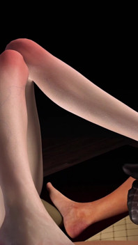 3D Threesome Sex Footjob Sex with Two Horny Slut Babe