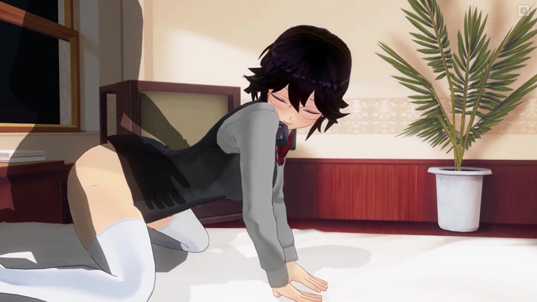 H3DC: 3D hentai cum on the ass of a gamer girl
