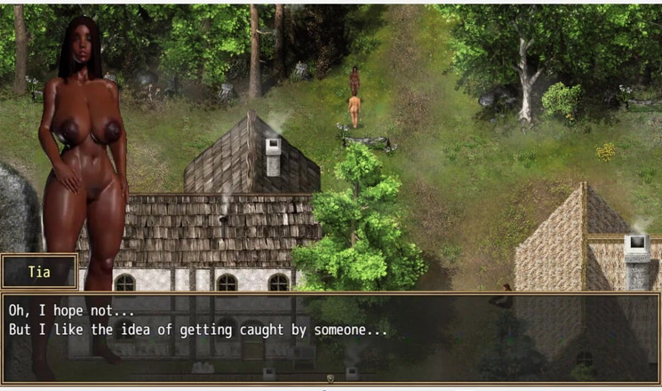 XXX Games Bunk: Борьба с грехами геймплей, Tia трахают на улице и внутри палатки