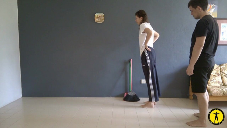 TheoryOfSex: She gets pantsed while doing house chores