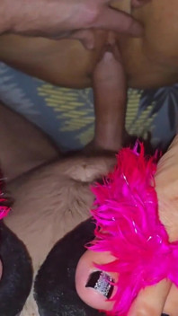 Stepmom in Flip-flops Pleases Her Stepson