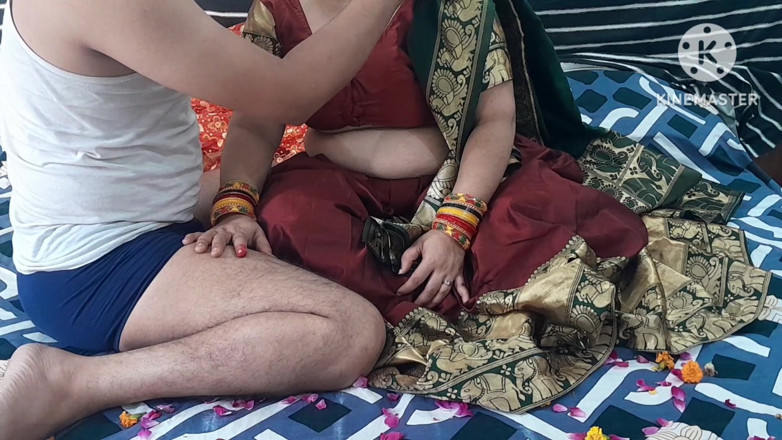 Salmaan001: Newly Married Couple Celebrate First Night in Hindi