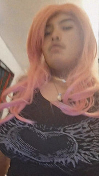 Trans Crossdresser Kamaya Riding Dildo
