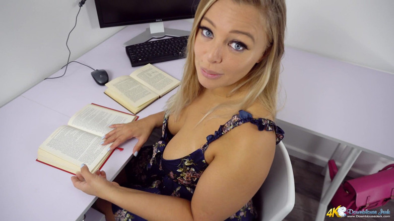 DownblouseJerk: Keep Stroking - JOI